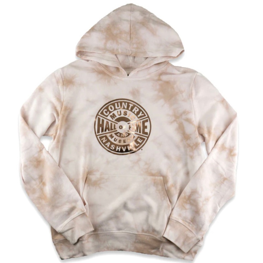 COUNTRY MUSIC HALL OF FAME Nashville Starburst Tie Dye Hoodie XL NEW NWOT